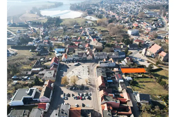 wielkopolskie, chodzieski, Margonin, DZIAŁKA W CENTRUM MARGONINA