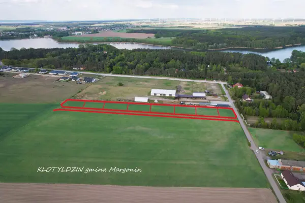 wielkopolskie, chodzieski, Margonin, Klotyldzin, DZIAŁKI BUDOWLANE KLOTYLDZIN