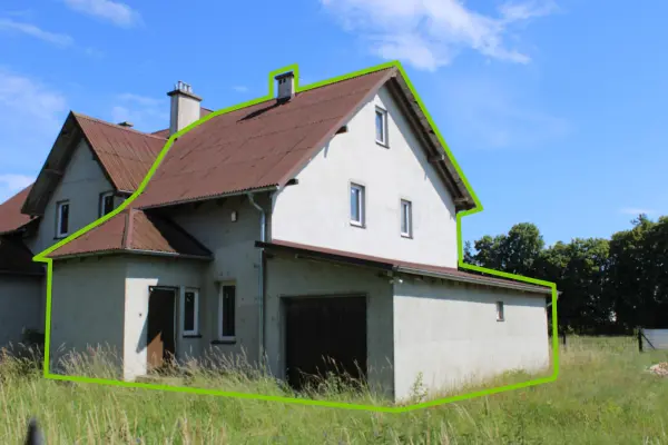 wielkopolskie, chodzieski, Margonin, BLIŹNIAK PRZY JEZIORZE