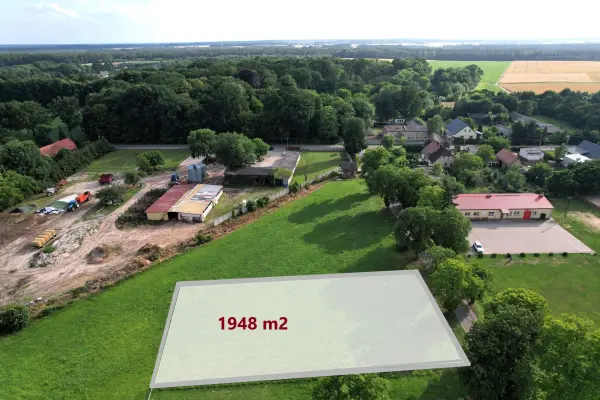 wielkopolskie, wągrowiecki, Skoki, Rościnno, ROŚCINNO, DZIAŁKA BUDOWLANA